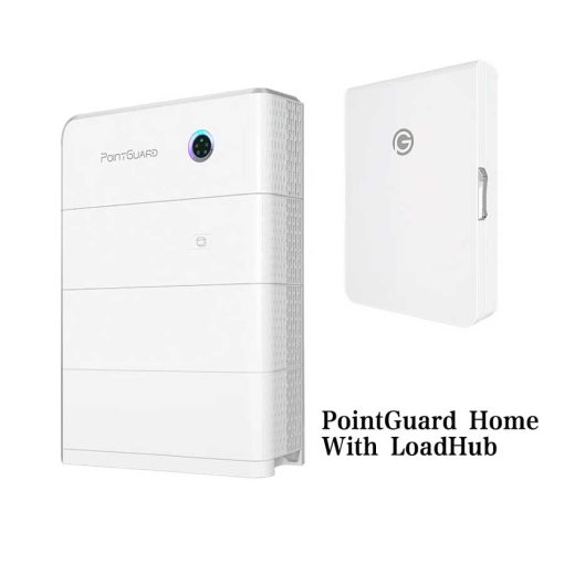 PointGuard Home PGHome-11.4-16.14 Energy Storage System (With LoadHub) | 11.4kW 16.14kWh | Split-Phase Hybrid | Certificated UL9540