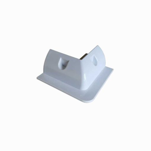 Mounting Kits for RV - 4 Pieces Corner Mount, White